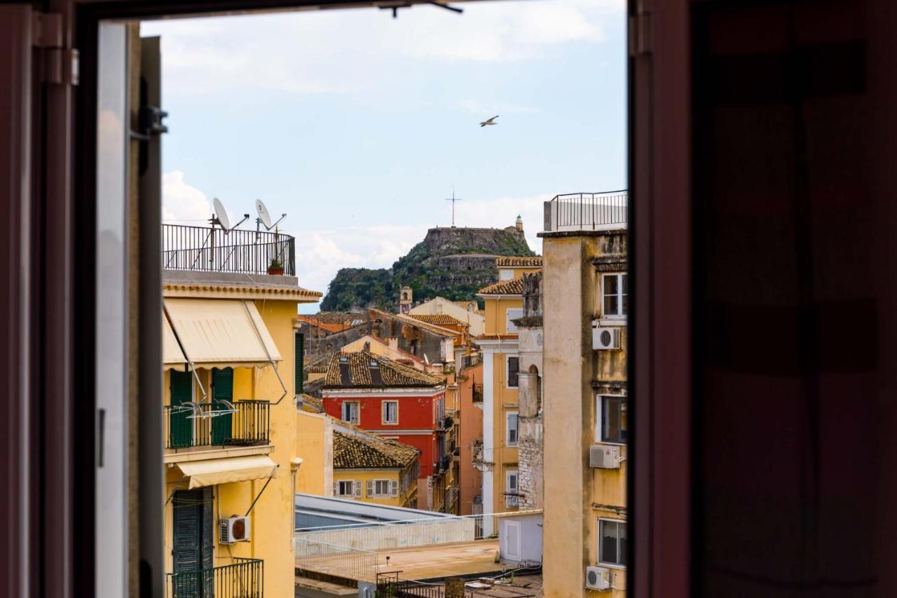 La Casa Con La Vista Delle Fortezze By Corfuescapes Apartman Corfu  Kültér fotó